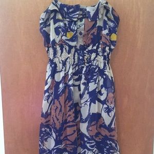 Forever 21 Button-Down Floral Dress